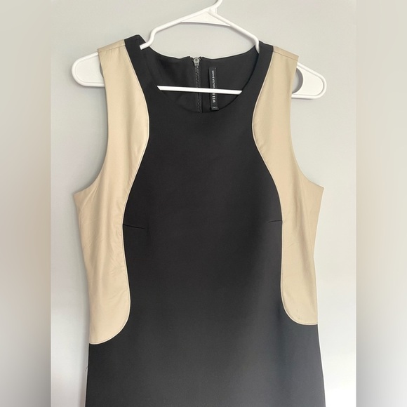 W118 Walter Baker Colour Block Sleeveless Sheath Dress - Picture 3 of 7